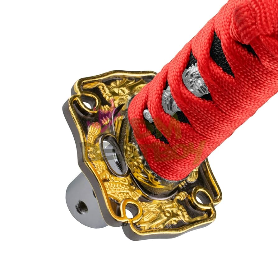 Amazon.com: JDMBESTBOY Samurai Sword Red Black Shift Knob